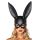 Masquerade Rabbit Mask Black