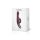 TITANZ 8.5" SILICONE RECHARGEABLE VIBRATOR IN RUBINE RED