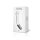 TITANZ 8" SILICONE RECHARGEABLE VIBRATOR IN IVORY WHITE