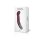 TITANZ 8" SILICONE RECHARGEABLE VIBRATOR IN RUBINE RED