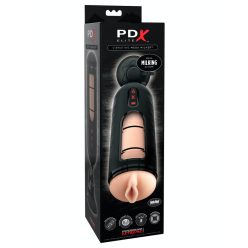 Vibrating Mega Milker  Light/Black