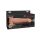 9" Squirting Hollow Strap-on  Light/Black