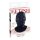 Zipper Face Hood  Black