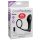 Ass-Gasm Cockring Vibrating Plug Black
