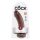 8" Cock  Brown