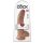 9" Cock with Balls  Tan