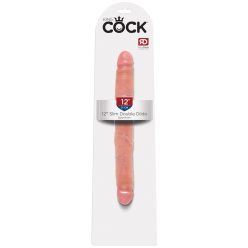12" Slim Double Dildo Light