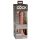 7" Dual Density Vibrating Silicone Cock with Remote  Light